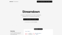 Streamdown